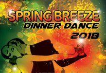 Spring Breeze Charity Dinner Dance – Saturday 13 October 2018, 7.30 pm