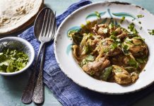 Chicken and coconut curry