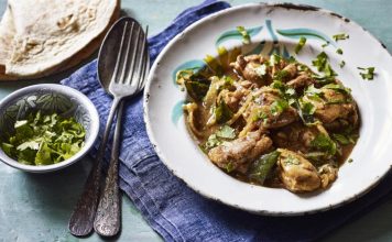 Chicken and coconut curry