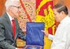 Interpol Medal for President Maithripala Sirisena