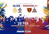 Inaugural Battle of the Blues vs Maroons SA – 28th Feb 11.30am
